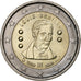 Belgium, 2 Euro, Louis Braille, 2009, Brussels, Bi-Metallic, MS(63)