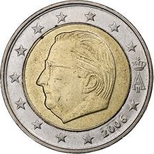 Belgique, 2 Euro, Albert II, 2006, Bruxelles, Bimétallique, SPL
