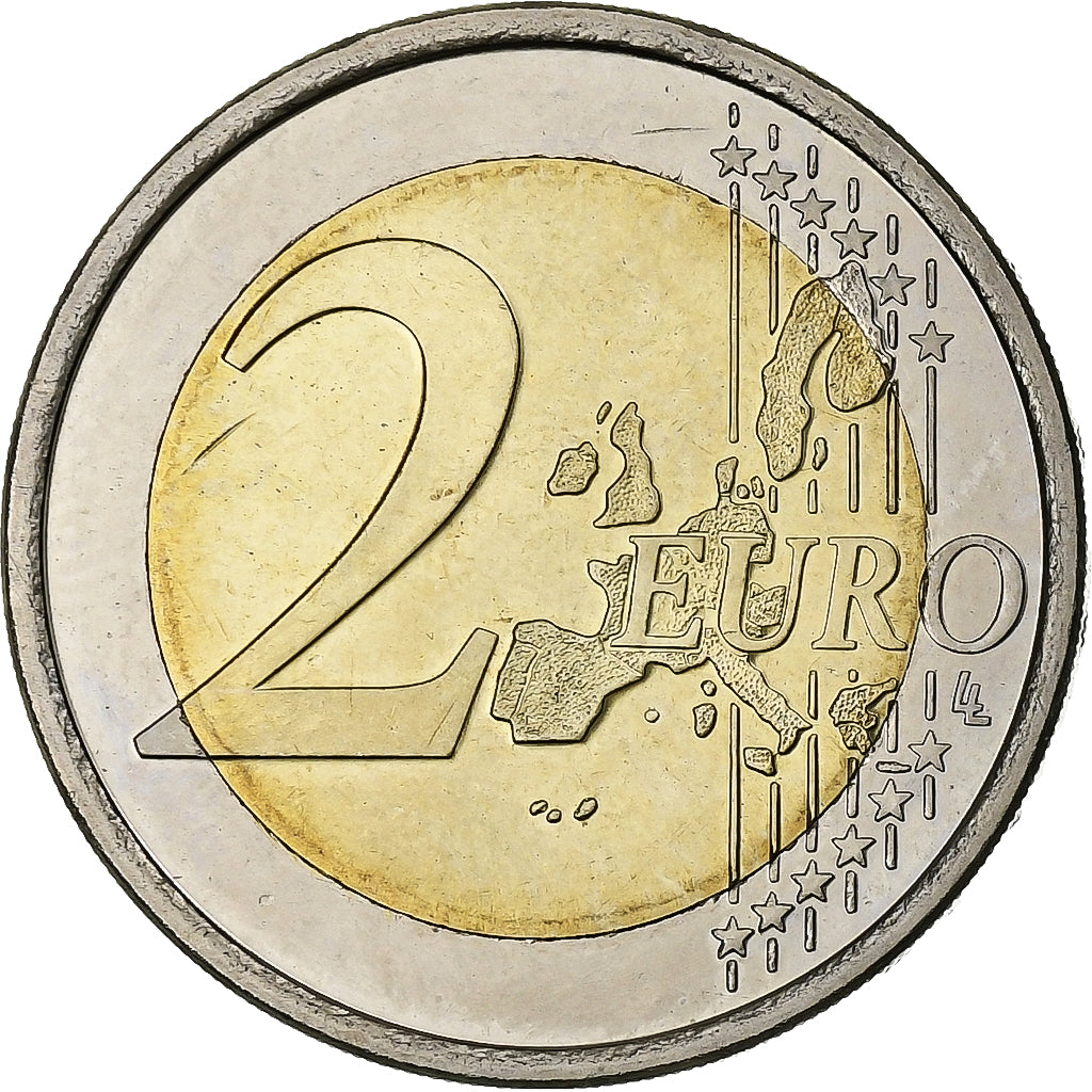 Luxembourg, 2 Euro, Henri and Adolphe, 2005, Utrecht, Bi-Metallic, MS(63)