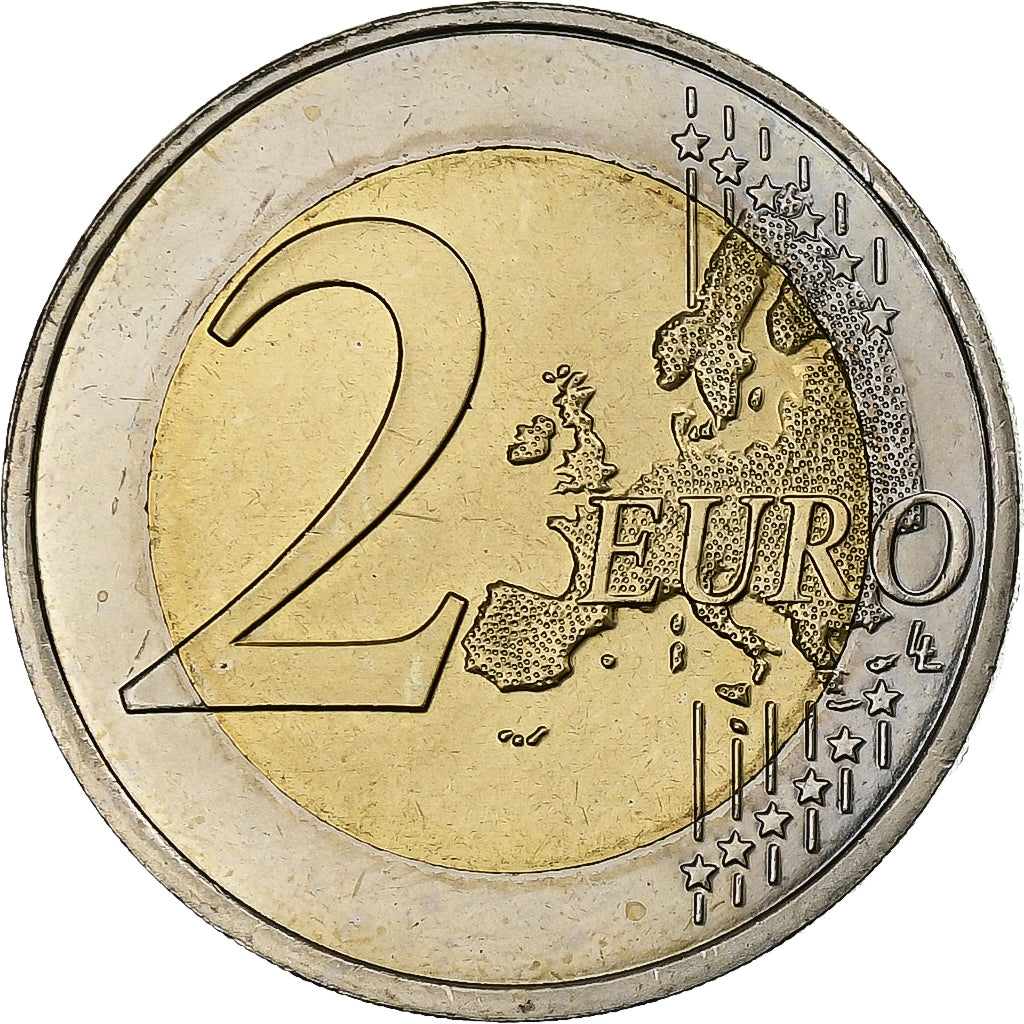 Luxemburgo, 2 Euro, Henri I Château de Berg, 2008, Bimetálico, MS(63)