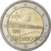 Luxemburgo, 2 Euro, 50 Years of Grand Duchess Charlotte Bridge, 2016, Utrecht