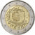 Luxemburg, 2 Euro, 30 Years of European Union Flag, 2015, Utrecht, Bi-Metallic