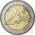 Estonie, 2 Euro, Map of Estonia, 2011, Bimétallique, SPL