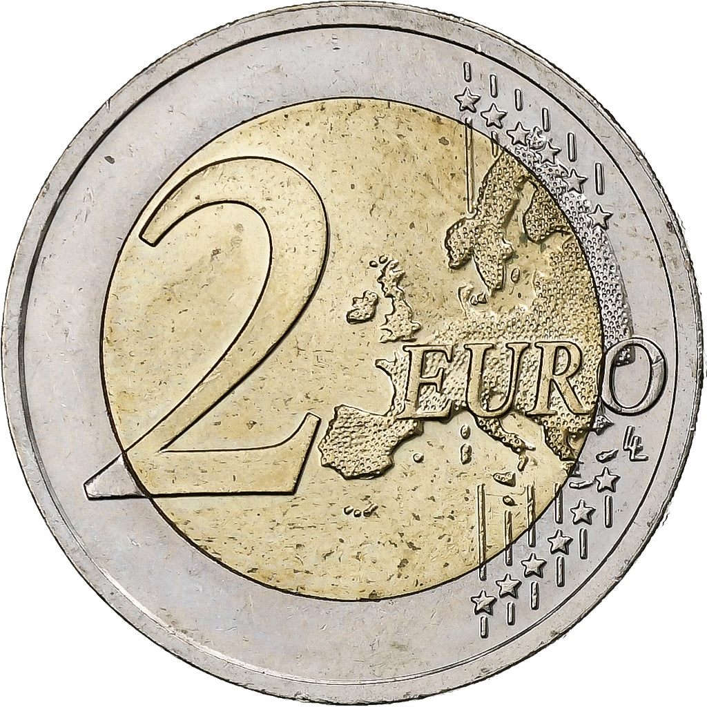 Lithuania, 2 Euro, The arms of Lithuania, 2015, Vilnius, Bi-Metallic, MS(63)
