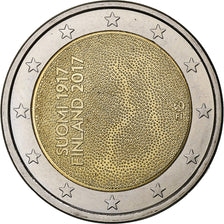 Finland, 2 Euro, Independence, 2017, Vantaa, Bi-Metallic, MS(63)