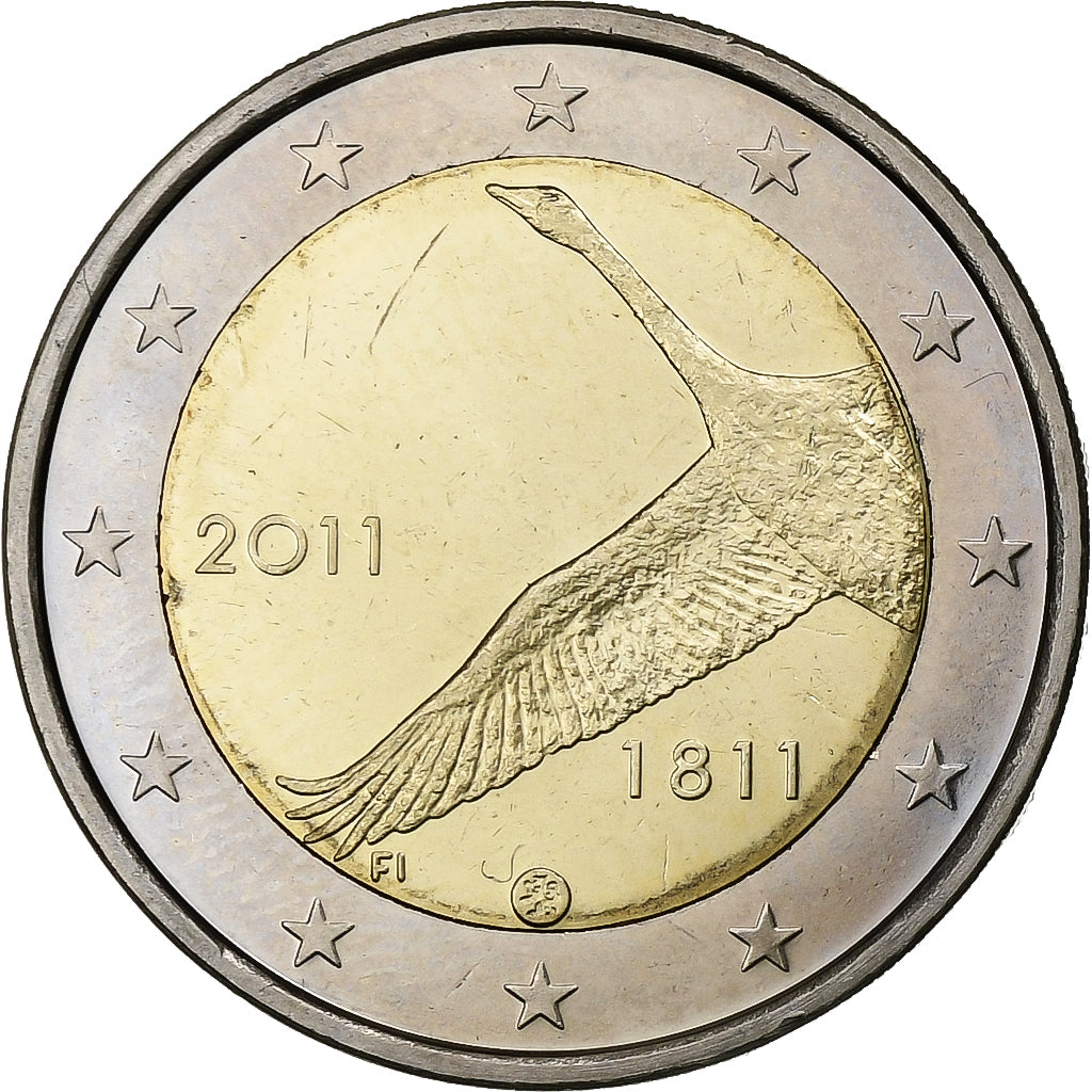 Finlande, 2 Euro, Finland National Bank, 2011, Vantaa, Bimétallique, SPL