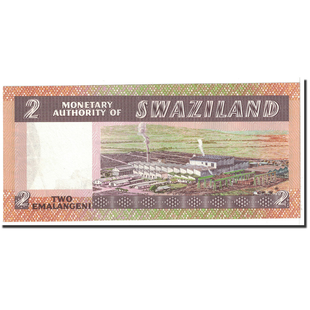 Biljet, Swaziland, 2 Emalangeni, 1974, Undated, KM:2a, SPL+