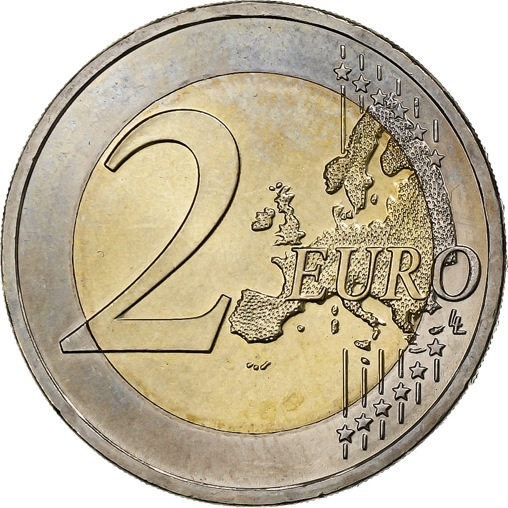Eslovaquia, 2 Euro, Visegrad Group, 2011, Kremnica, Bimetálico, SC