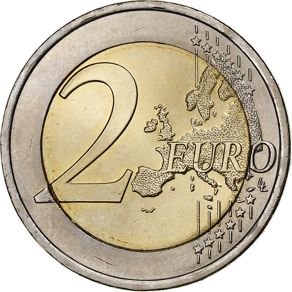 Portugal, 2 Euro, Portuguese Red Cross, 2015, Lisbon, Bimetálico, SC