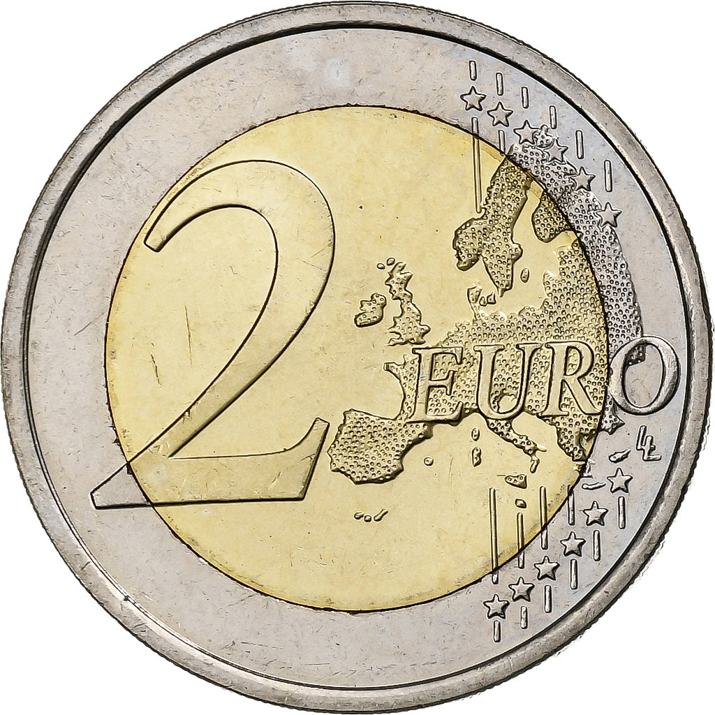 Finlandia, 2 Euro, Frans Eemil Sillanpää, 2013, Vantaa, Bi-metallico, SPL