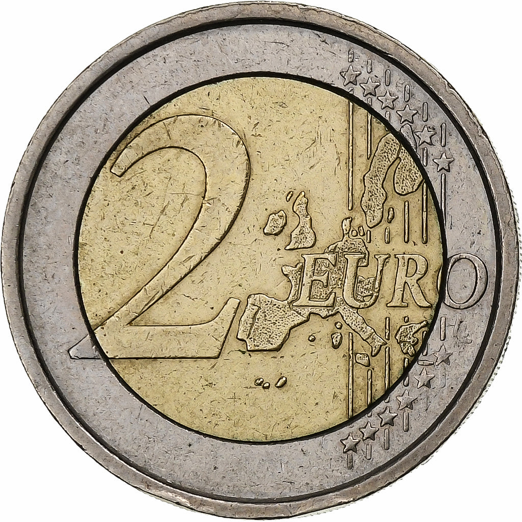Italie, 2 Euro, Raffaello of Dante Alighieri, 2005, Rome, Bimétallique, SPL