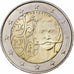 France, 2 Euro, Pierre de Coubertin, 2013, Paris, Bi-Metallic, MS(63)