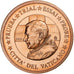 Vatican, Medal, 1 C, Essai-Trial Benoit XVI, 2007, Copper, MS(63)
