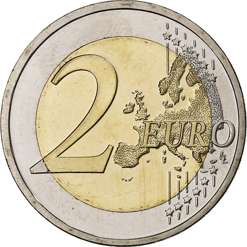 Eslováquia, 2 Euro, Milan Rastislav Štefánik, 2019, Kremnica, Bimetálico