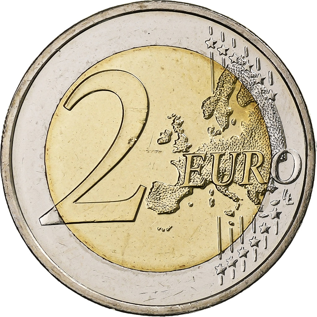 Słowenia, 2 Euro, Emona-Ljubljana, 2015, Vantaa, Bimetaliczny, MS(63)