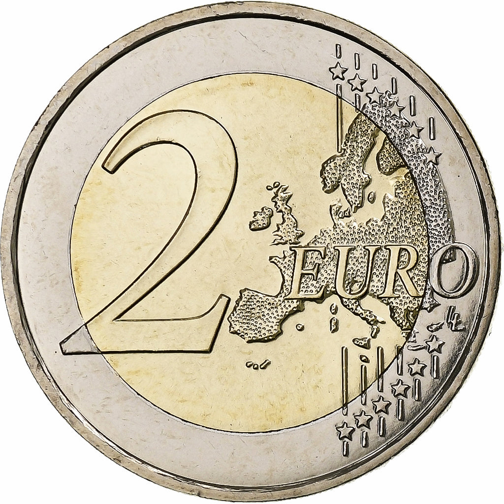 Malta, 2 Euro, The Peace, 2017, Bimetálico, SC
