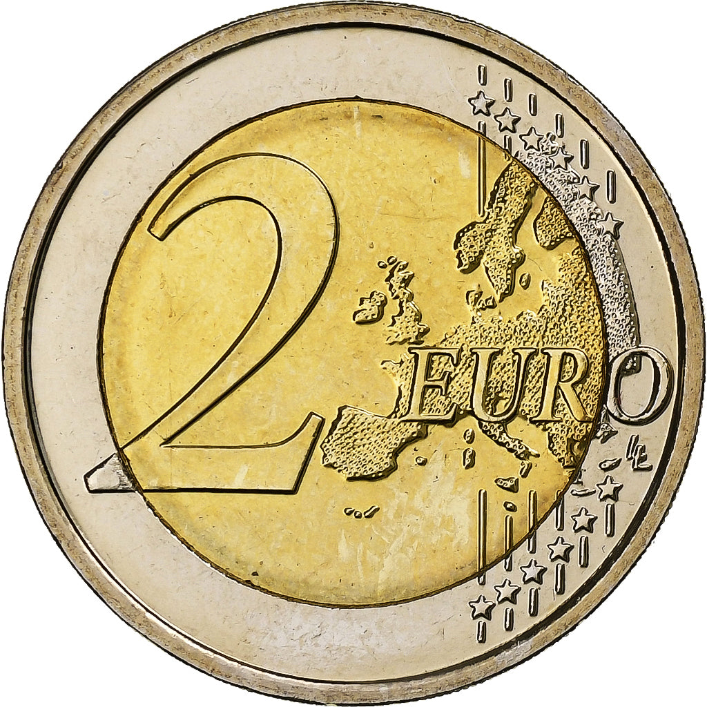 Belgium, 2 Euro, Summer Olympics 2016 in Rio de Janeiro, 2016, Bi-Metallic