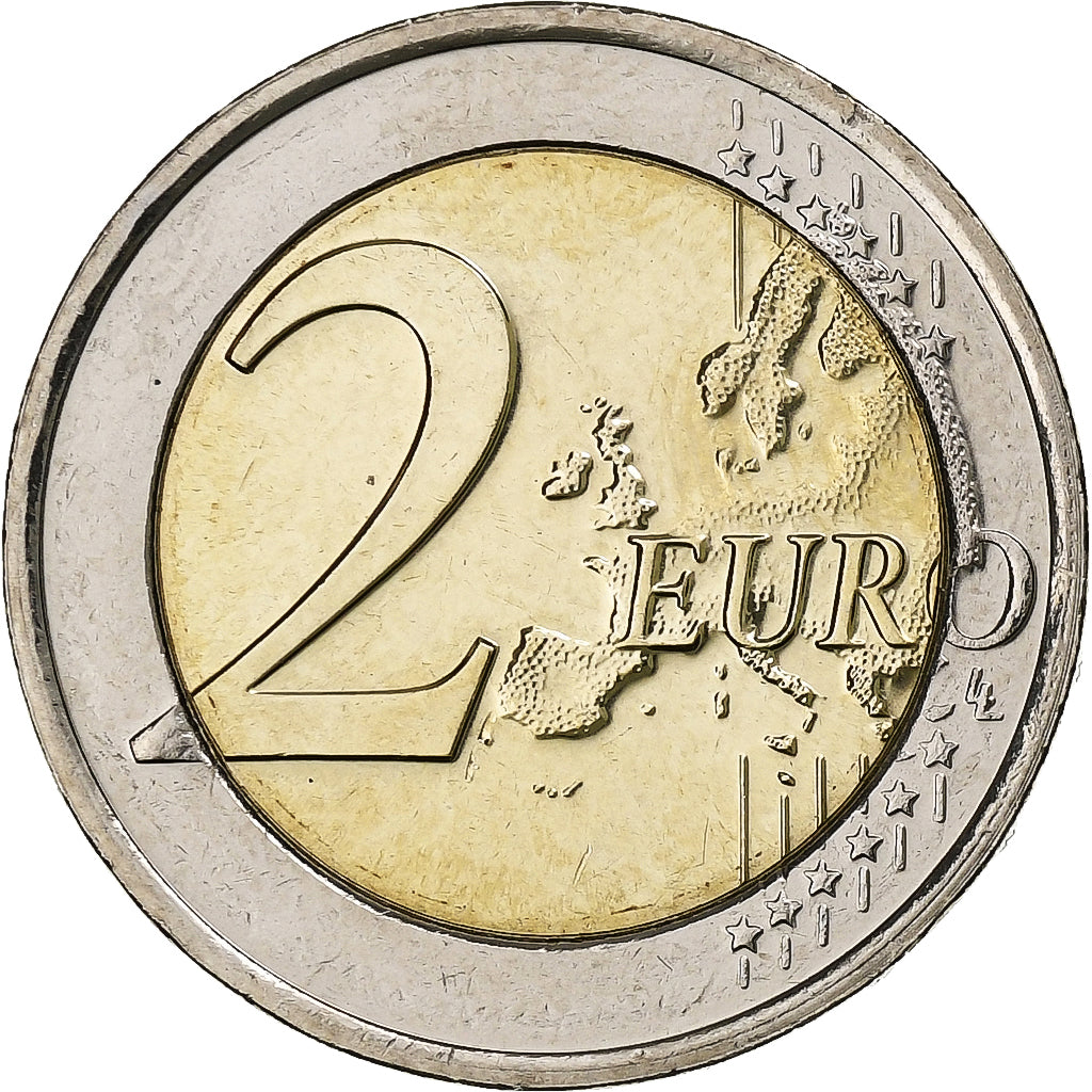 Luxemburgo, 2 Euro, Henri I William III, 2017, Bimetálico, MS(63)