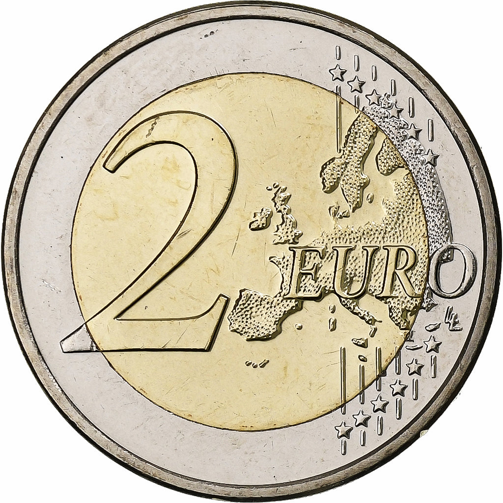 Luxemburg, 2 Euro, Henri I Accession, 2015, Bi-Metallic, UNZ