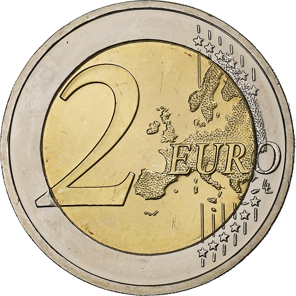 Lettonie, 2 Euro, Zemgale, 2018, Bimétallique, SPL