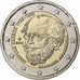 Grécia, 2 Euro, Andreas Kalvos, 2019, Bimetálico, MS(63)