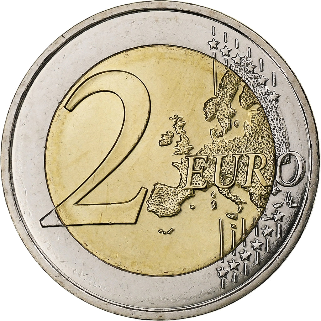 Francja, Berlin Wall, 2 Euro, 2019, Paris, Bimetaliczny, MS(63)