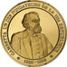 Francja, medal, Léon Gambetta, Gold plated silver, L'Histoire de France, MS(63)