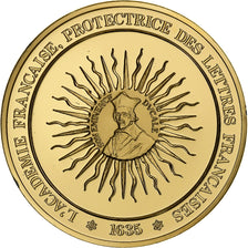 Frankrijk, Medaille, Richelieu, Gold plated silver, L'Histoire de France, UNC-