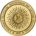 Frankrijk, Medaille, Richelieu, Gold plated silver, L'Histoire de France, UNC-