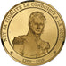 France, Medal, Michel Ney, Gold plated silver, L'Histoire de France, MS(63)