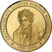 Frankrijk, Medaille, Chateaubriand, Gold plated silver, L'Histoire de France