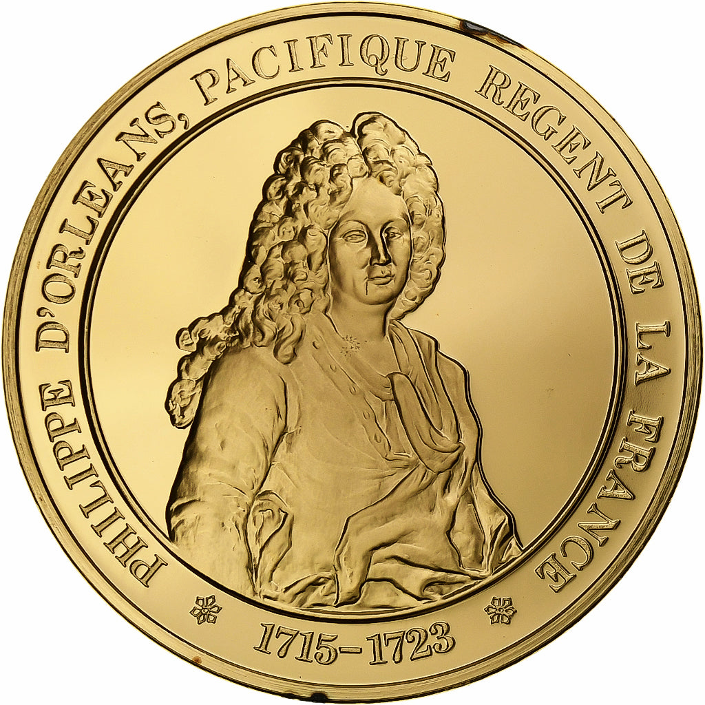 Francja, medal, Philippe d'Orléans, Gold plated silver, L'Histoire de France