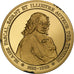 France, Medal, Blaise Pascal, Gold plated silver, L'Histoire de France, MS(63)