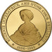 Francia, medalla, Impératrice Eugénie, Gold plated silver, L'Histoire de