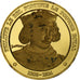 Frankrijk, Medaille, Philippe le Bel, Gold plated silver, L'Histoire de France