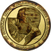 Francja, medal, Du Guesclin, Gold plated silver, L'Histoire de France, MS(63)