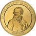 Frankrijk, Medaille, Danton, Gold plated silver, L'Histoire de France, UNC-