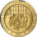 Francia, medalla, Entente, 1904, Gold plated silver, L'Histoire de France, SC