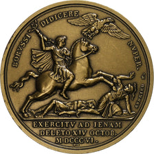 France, Medal, Napoléon Bonaparte, Bataille de Iéna, Bronze, MS(63)