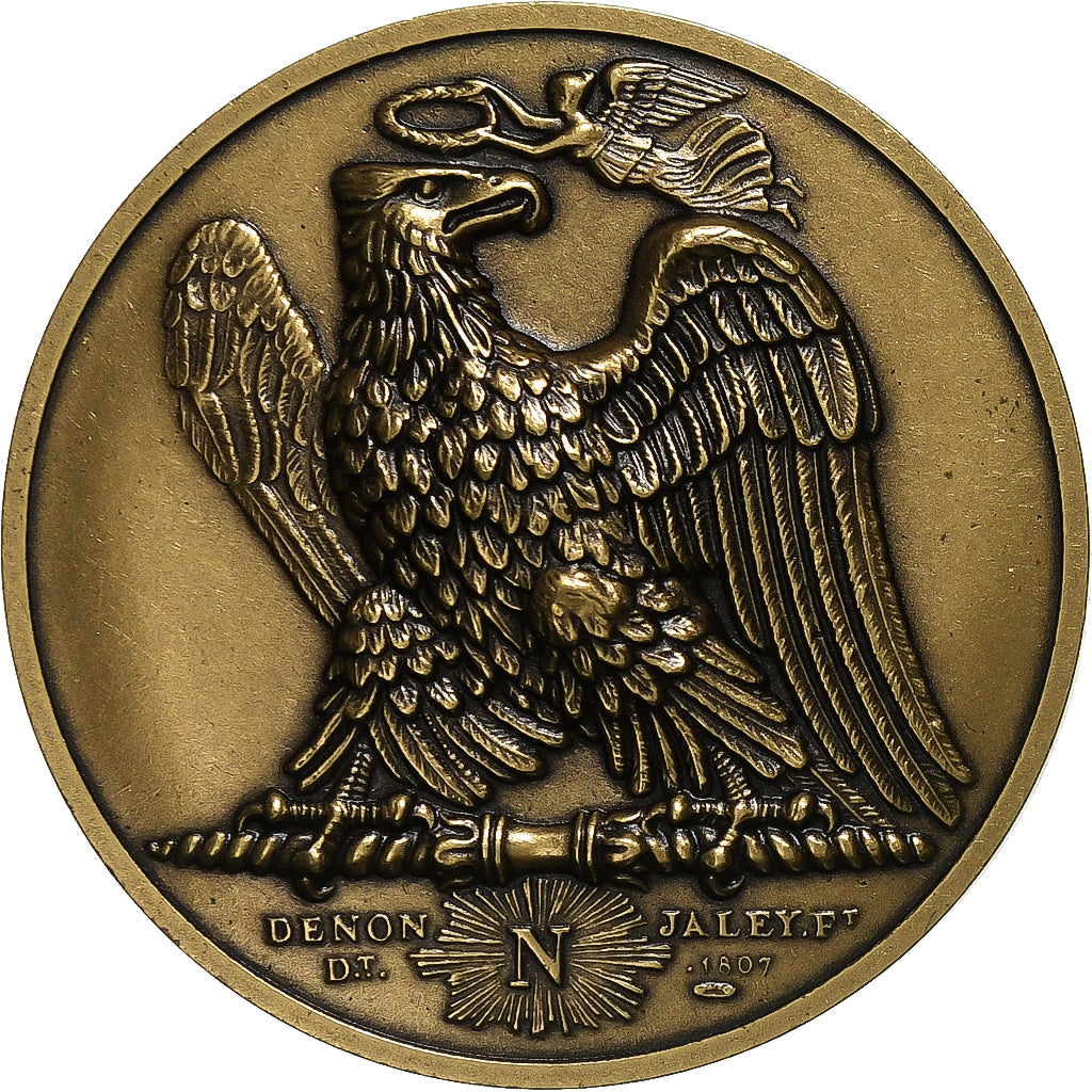 Francia, medalla, Napoléon Bonaparte, Défense de l'Empire, Bronce, SC