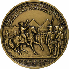 France, Medal, Napoléon Bonaparte, Napoléon en Égypte, Bronze, MS(63)