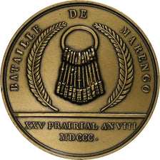 France, Medal, Napoléon Bonaparte, Bataille de Marengo, Bronze, MS(63)