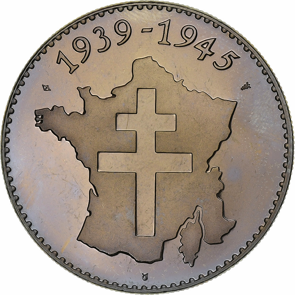 Frankreich, Medaille, Libération de la France, Kupfer-Nickel, UNZ