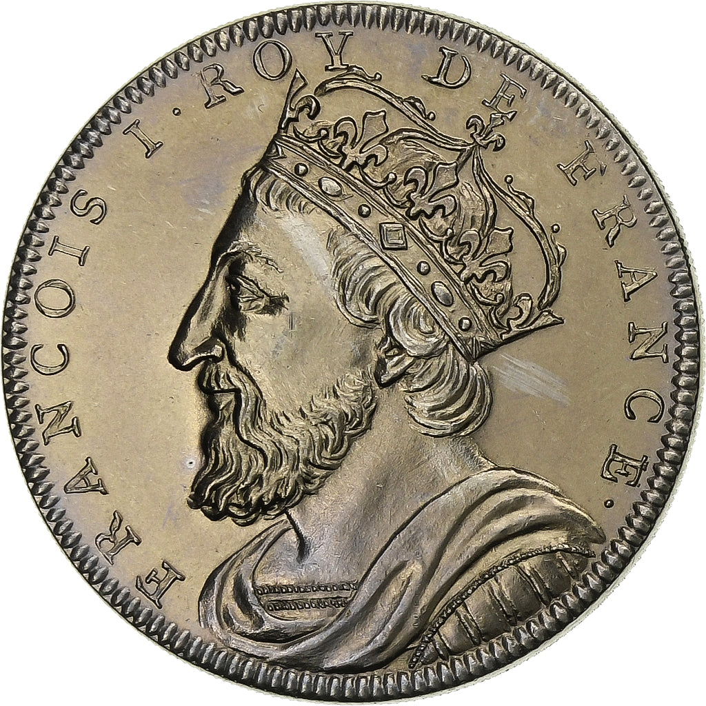 Francia, medaglia, Les Rois de France, François Ier, Rame-nichel, SPL