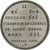 Francia, medaglia, Roi de France, Dagobert Ier, Rame-nichel, SPL