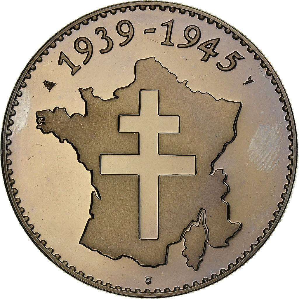 Francia, medaglia, Victoire 8 Mai 1945, Rame-nichel, SPL