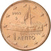 Grecja, Euro Cent, 2003, Athens, Miedź platerowana stalą, MS(63)