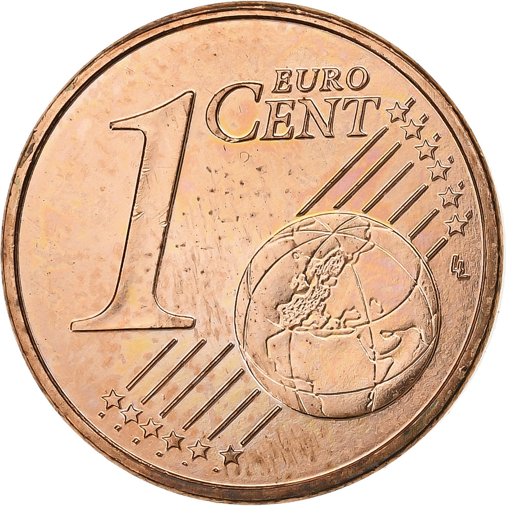 Slowenien, Euro Cent, 2008, Utrecht, Copper Plated Steel, UNZ