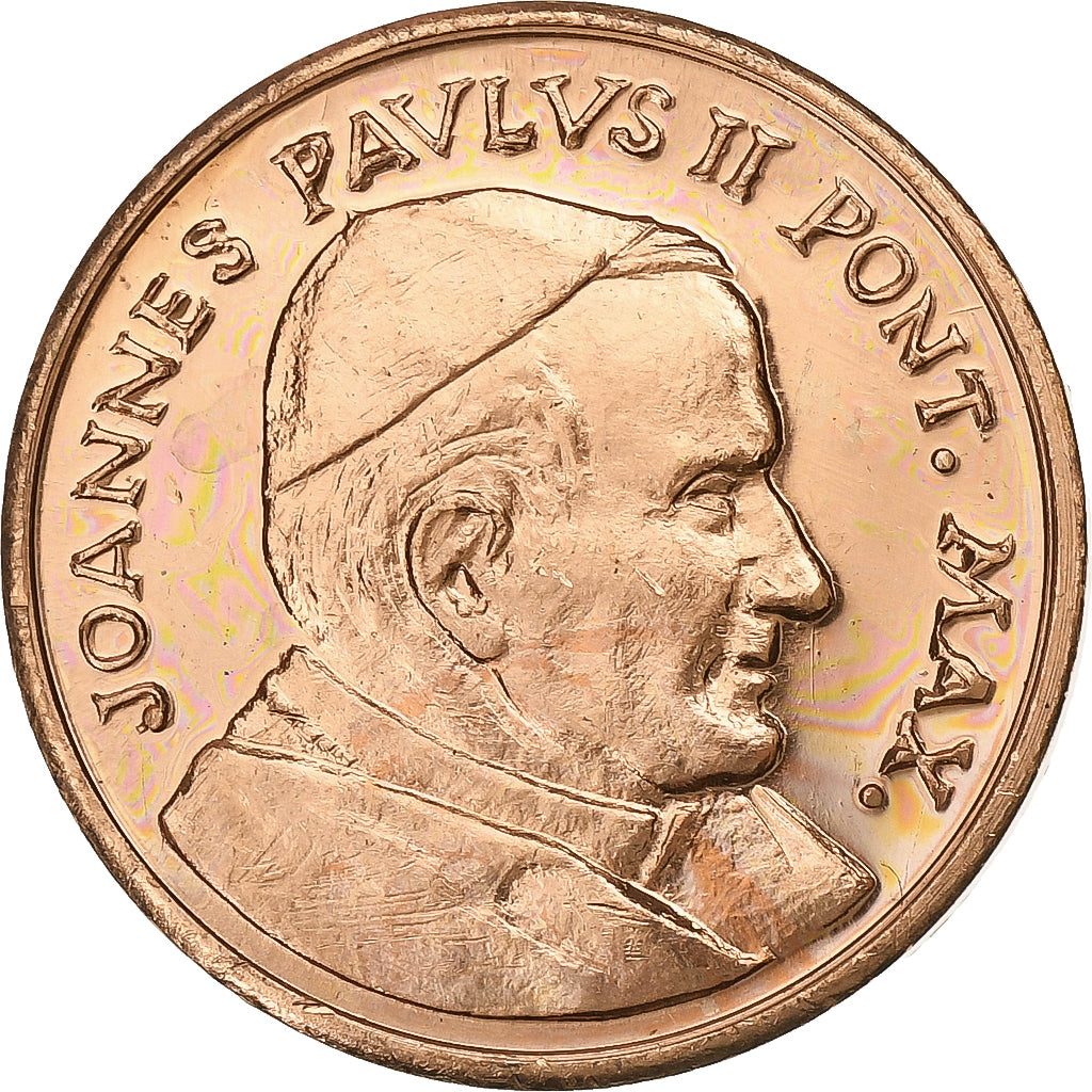 Vaticaan, 2 Euro Cent, Fantasy Euro, 2004, Copper Plated Steel, UNC-