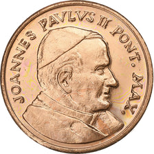 Vatican, 2 Euro Cent, Fantasy Euro, 2004, Copper Plated Steel, MS(63)